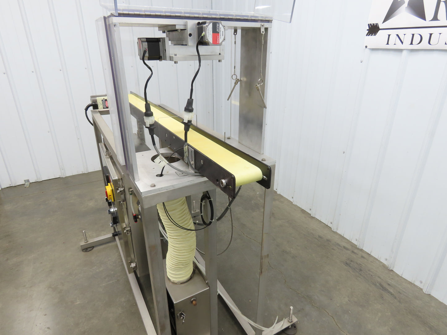 Mini-Mover TCMM 60"L Food Depositor Conveyor w/Heater 115V Adj Speed 40fpm