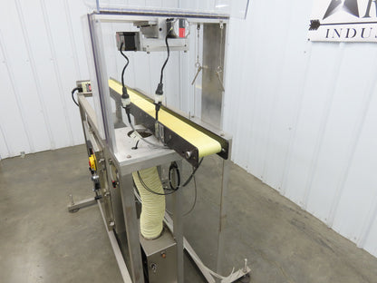 Mini-Mover TCMM 60"L Food Depositor Conveyor w/Heater 115V Adj Speed 40fpm