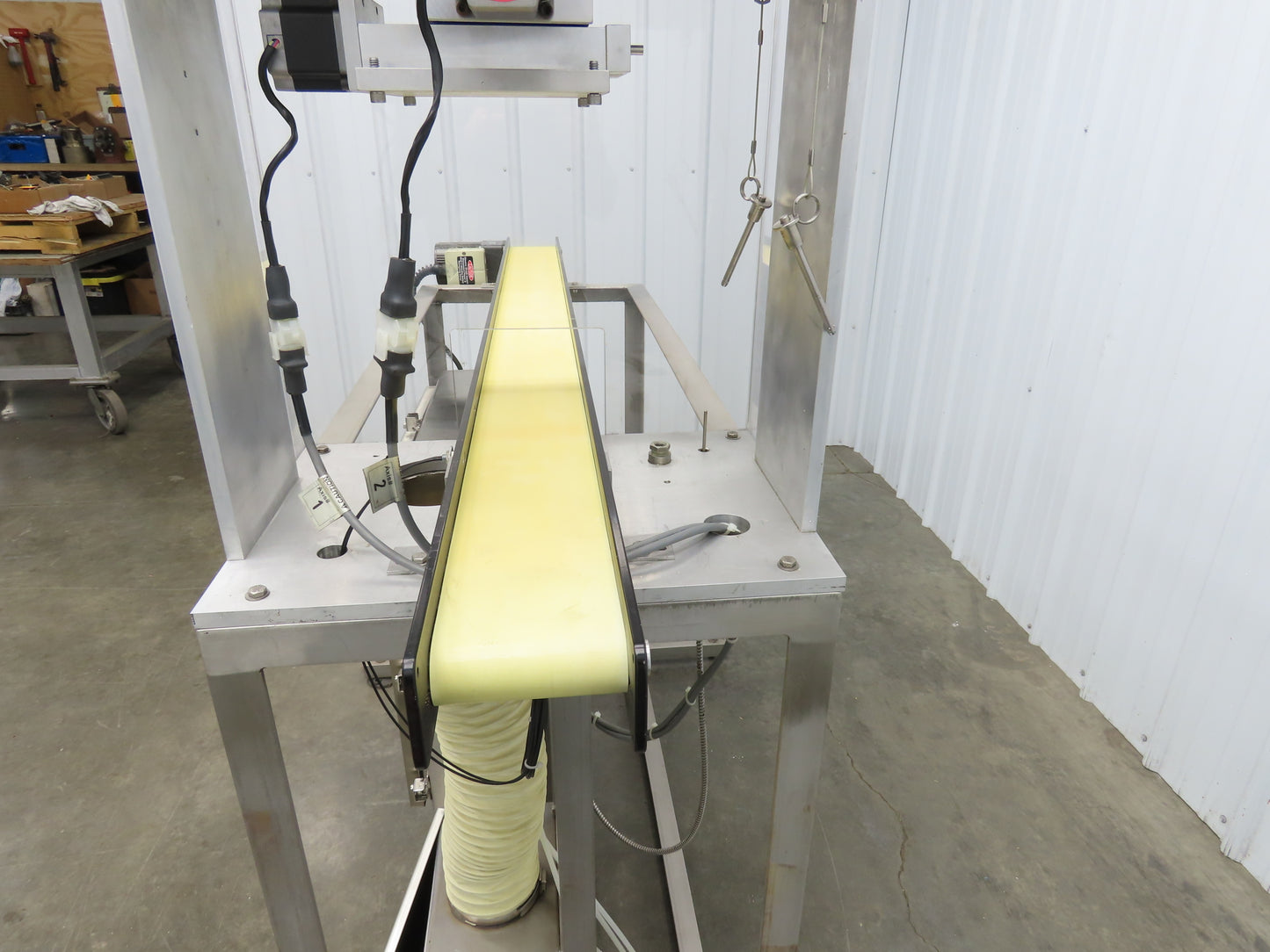 Mini-Mover TCMM 60"L Food Depositor Conveyor w/Heater 115V Adj Speed 40fpm