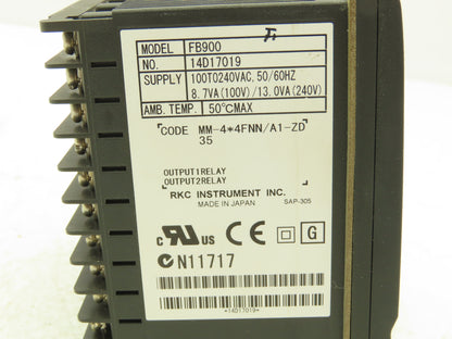 RKC FB900 PLC Temperature Controller Module 100-240VAC Panel Mount