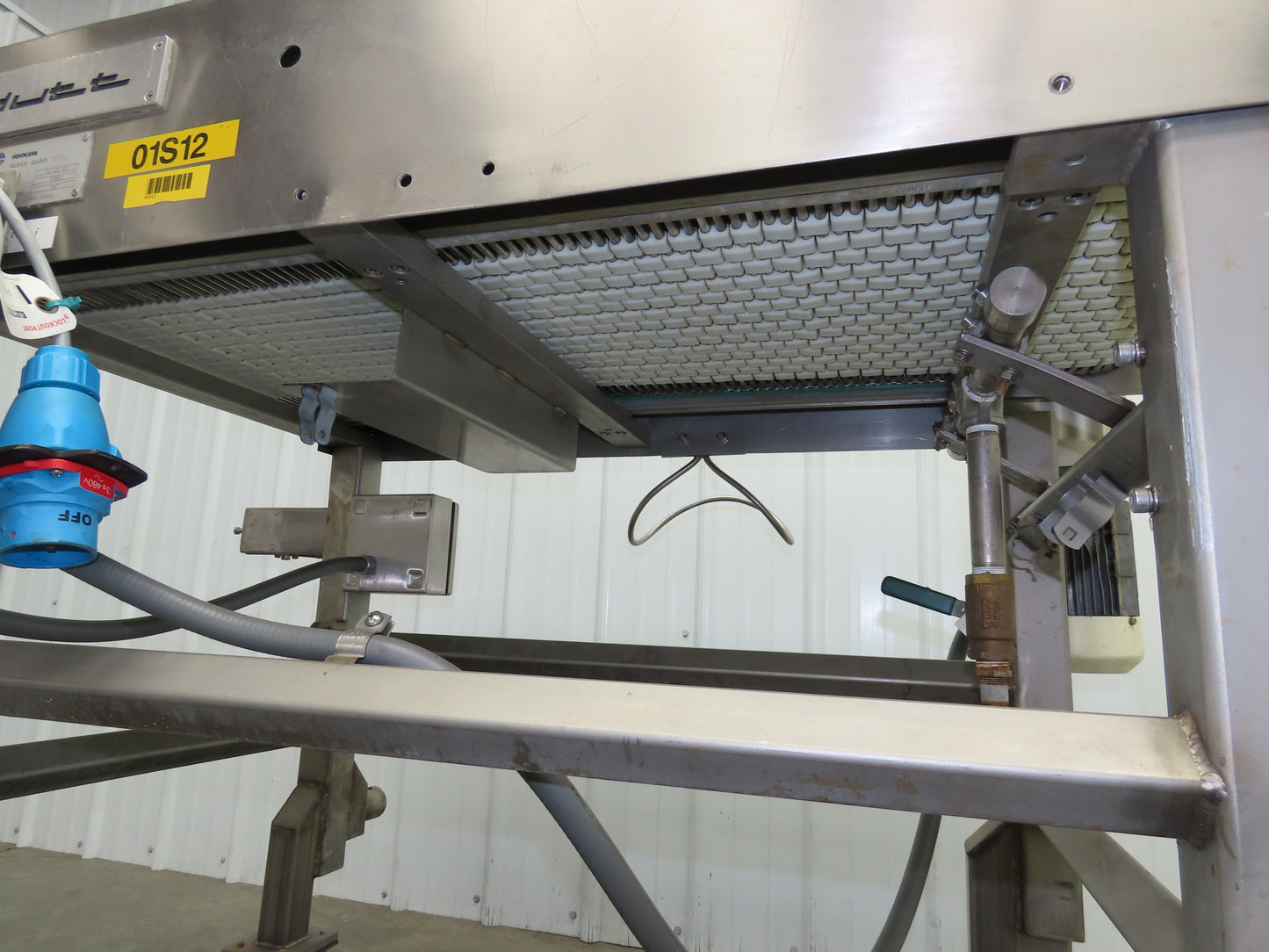 Hosokawa FA420KST 29"x 51"L Food Process Spreader Fanning Conveyor 3PH Adj Speed