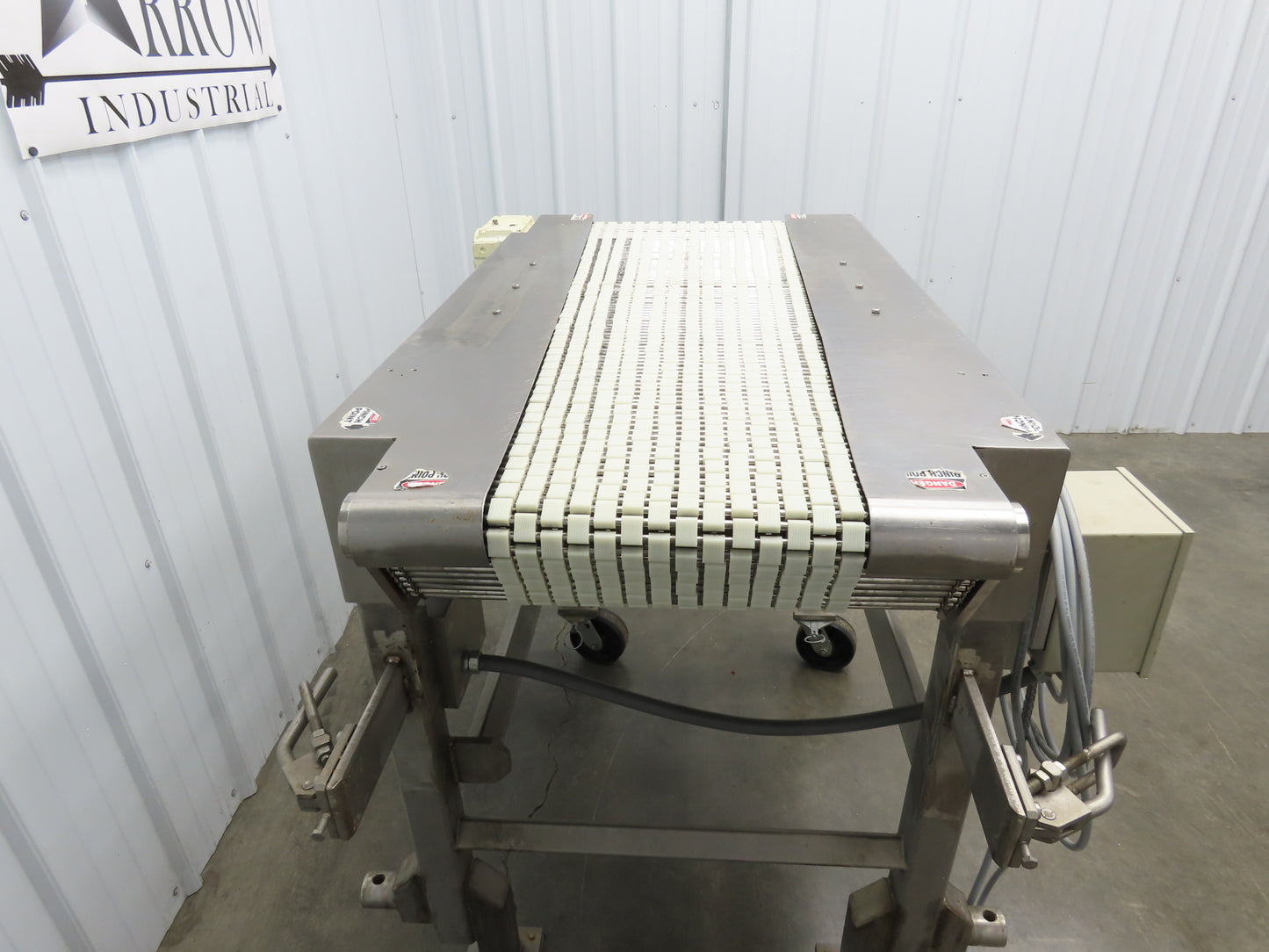 Hosokawa FA420KST 29"x 51"L Food Process Spreader Fanning Conveyor 3PH Adj Speed