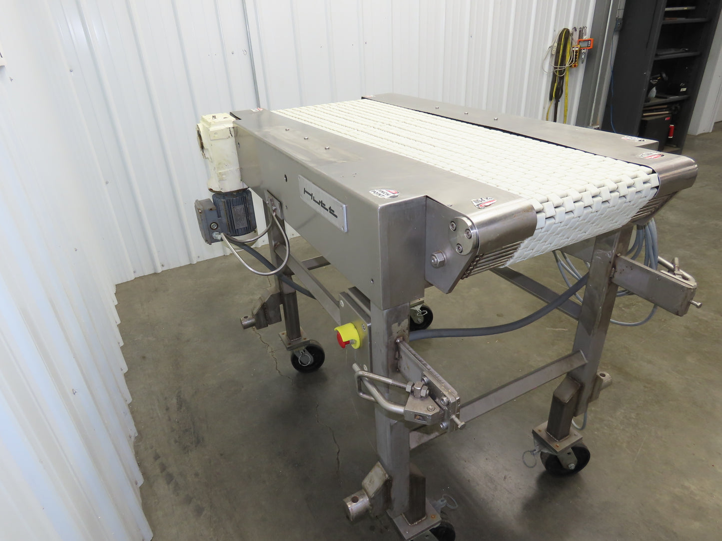 Hosokawa FA420KST 29"x 51"L Food Process Spreader Fanning Conveyor 3PH Adj Speed