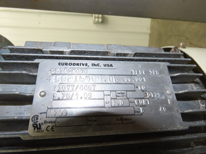 Hosokawa FA420KST 29"x 51"L Food Process Spreader Fanning Conveyor 3PH Adj Speed