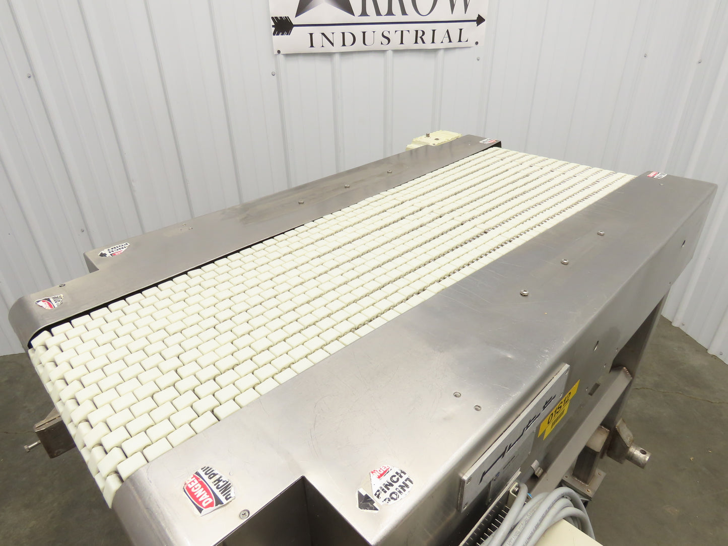 Hosokawa FA420KST 29"x 51"L Food Process Spreader Fanning Conveyor 3PH Adj Speed