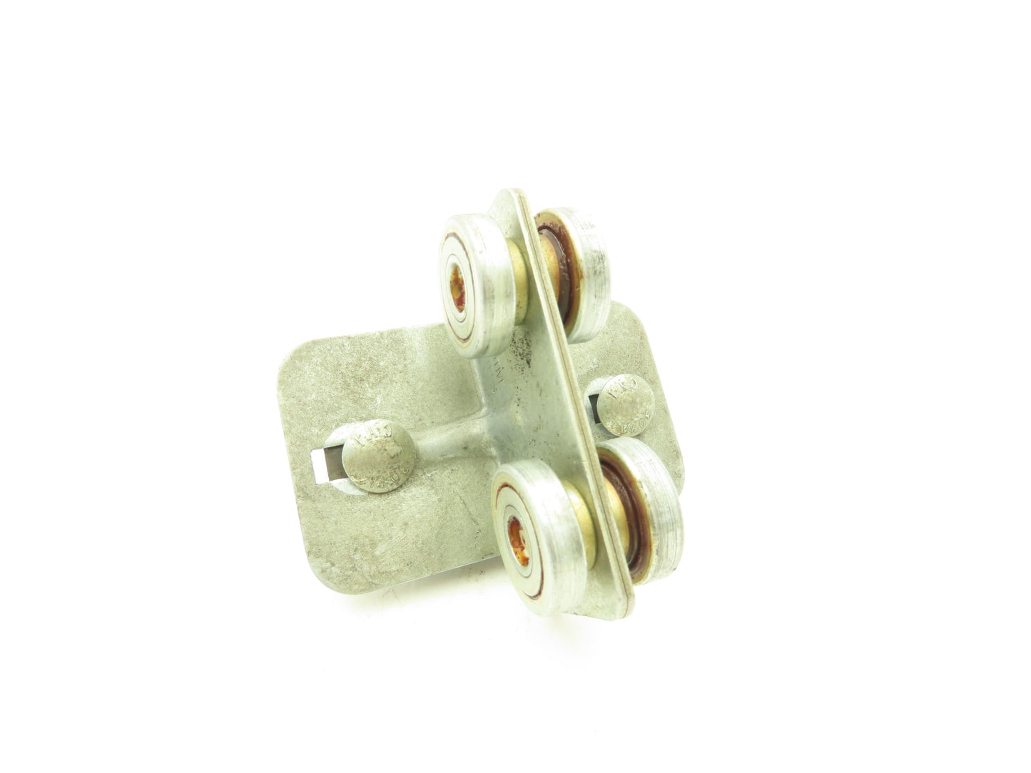Electromotive Systems Festoon Cable Trolley Steel Wheels Nylon Saddle Lot of 5