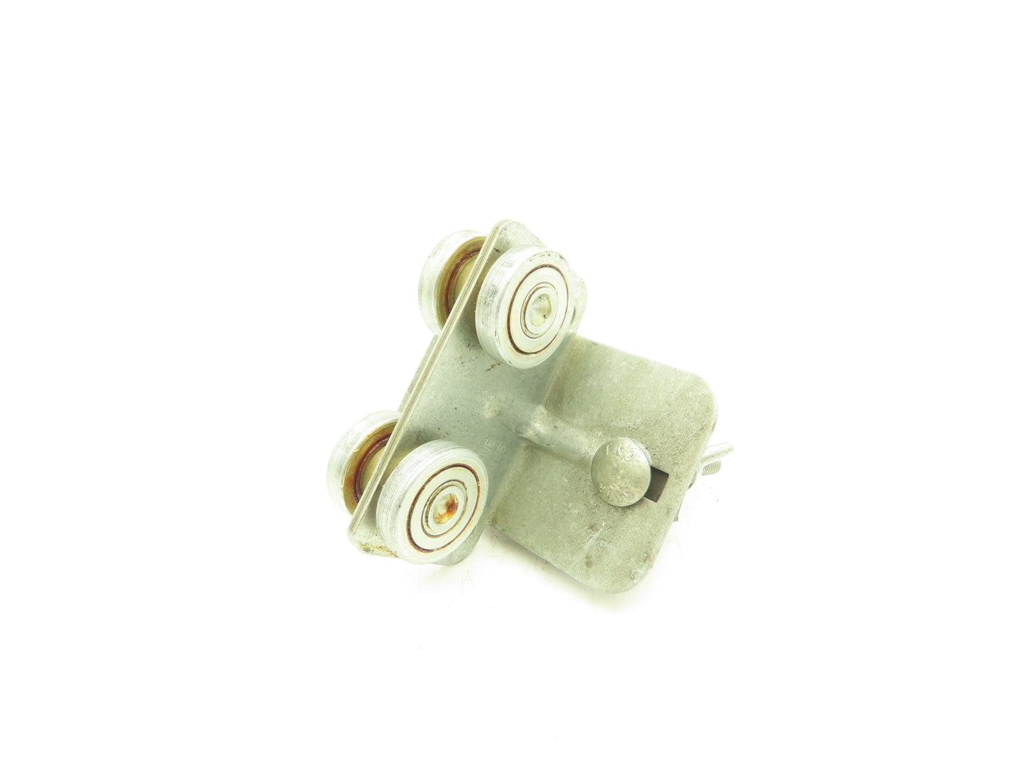Electromotive Systems Festoon Cable Trolley Steel Wheels Nylon Saddle Lot of 5