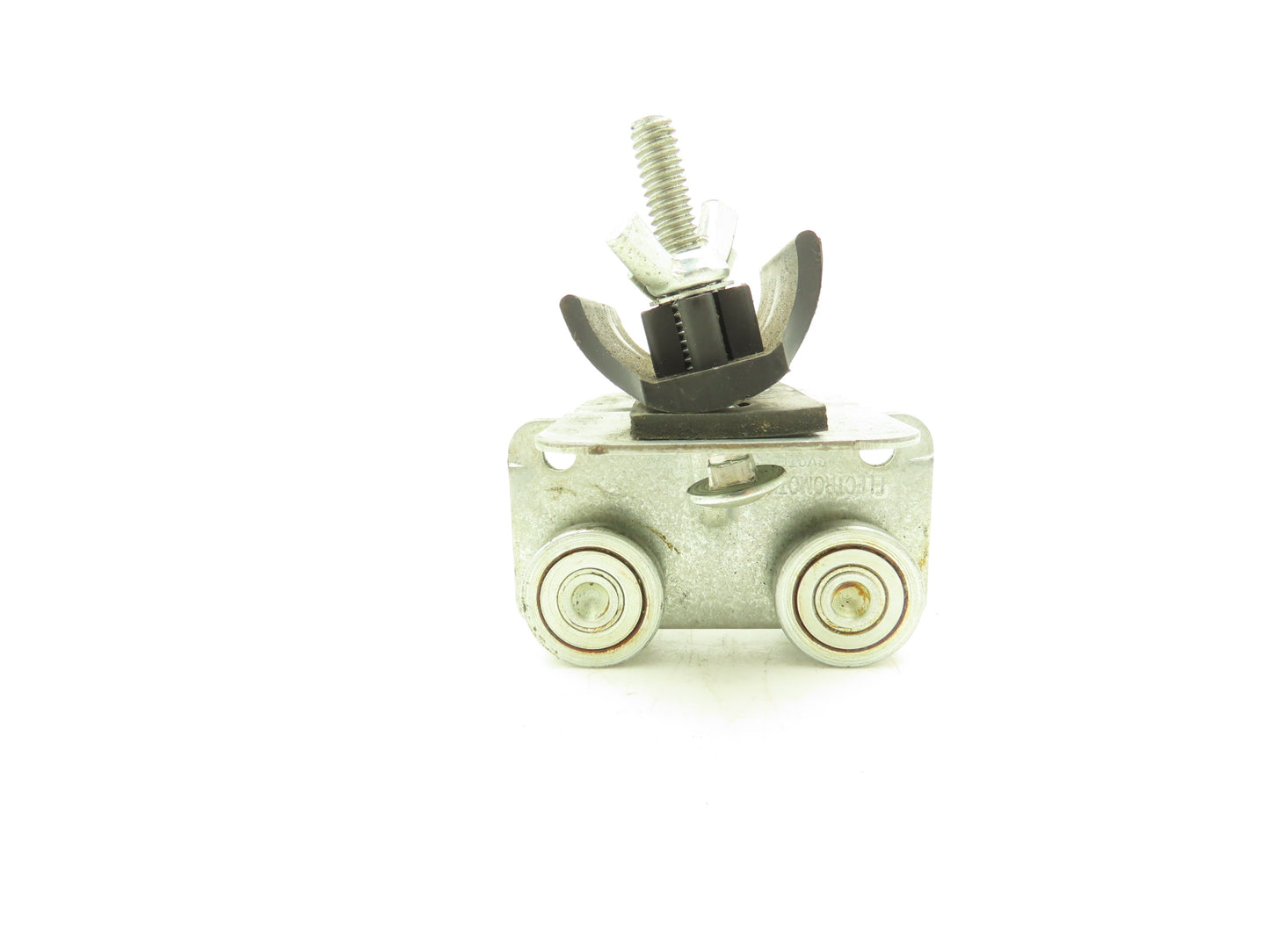 Electromotive Systems Festoon Cable Trolley Steel Wheels Nylon Saddle Lot of 5