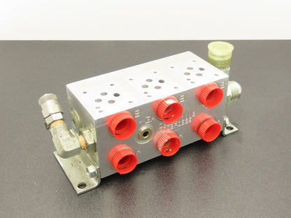 Daman AD03P032S 3 Position D03 Parallel Circuit Manifold SAE 2.13" Valve Spacing