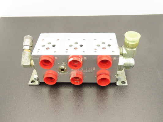 Daman AD03P032S 3 Position D03 Parallel Circuit Manifold SAE 2.13" Valve Spacing