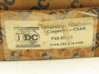 IDC P48-5M-25 Synchronous Sprocket 2.963 OD x 25mm Belt Width 48 Tooth W/Bushing