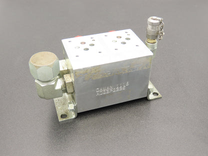 Daman AD03P022S 2 Position D03 Parallel Circuit Manifold SAE 2.13" Valve Spacing
