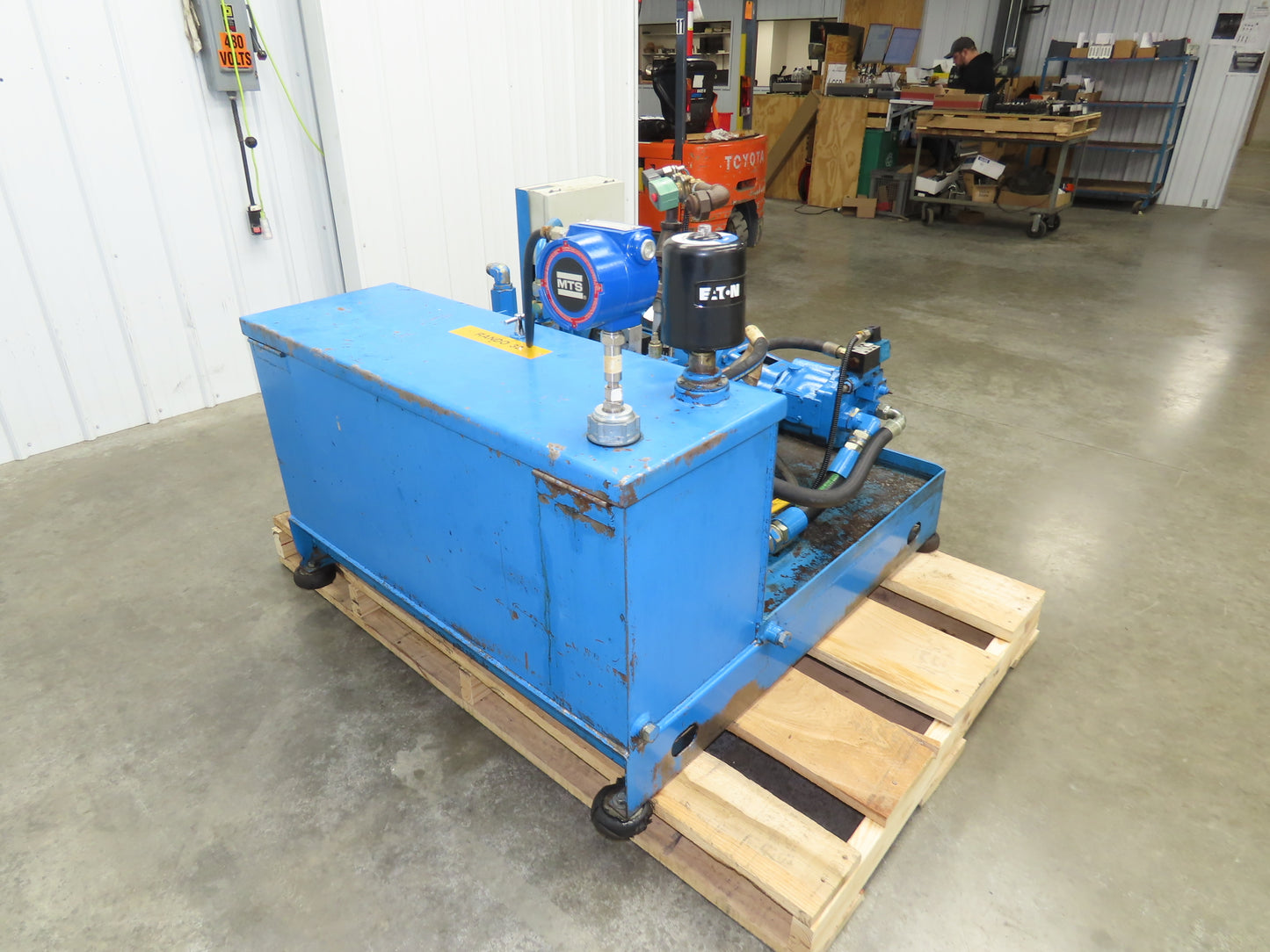 Eaton Vickers Hydraulic Power Unit 45 Gallon 19 GPM 3000PSI 20Hp 230/460V 3Ph