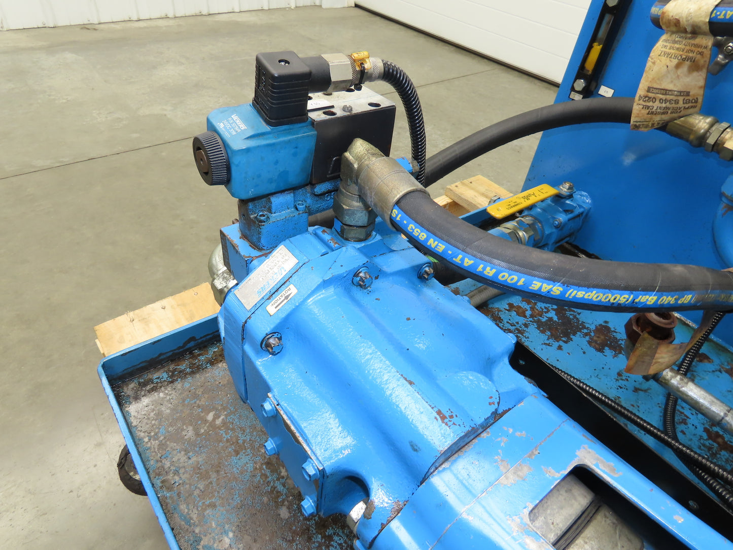 Eaton Vickers Hydraulic Power Unit 45 Gallon 19 GPM 3000PSI 20Hp 230/460V 3Ph