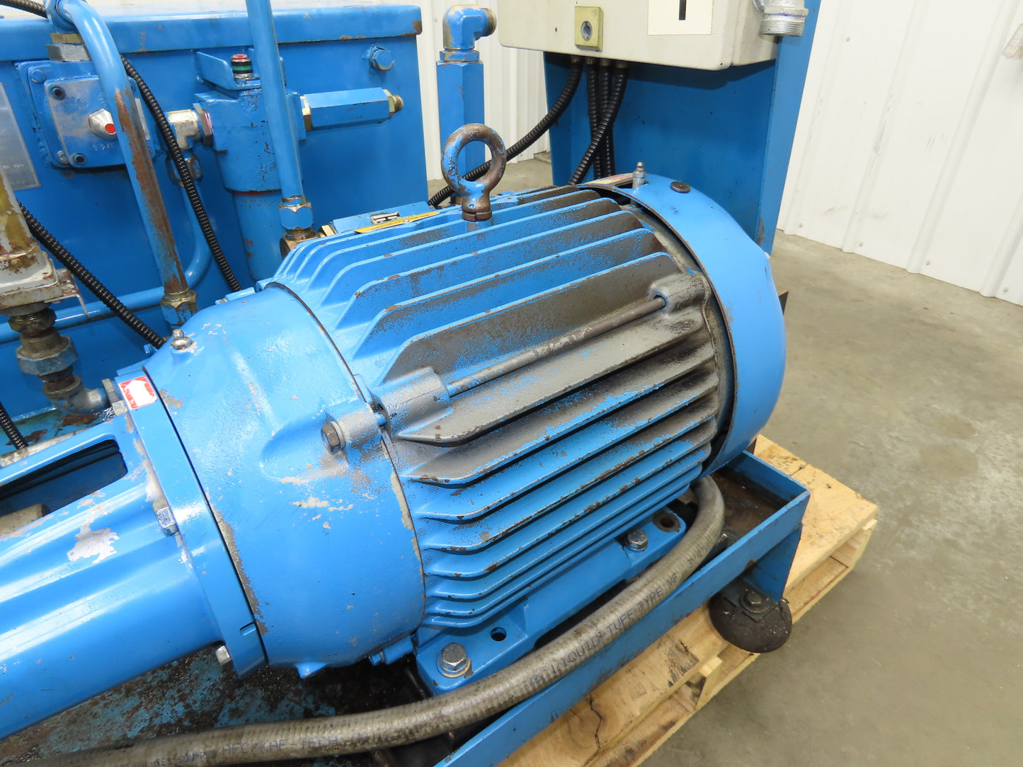 Eaton Vickers Hydraulic Power Unit 45 Gallon 19 GPM 3000PSI 20Hp 230/460V 3Ph