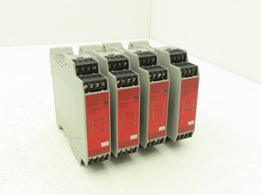 Omron G9SX-BC202-RT Flexible Safety Unit 24VDC 0.8A Lot of 4