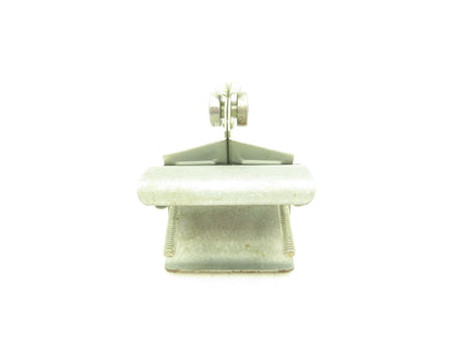 Festoon Flat Cable Trolley Steel Wheels/Saddle 2" Cable  Lot of 4
