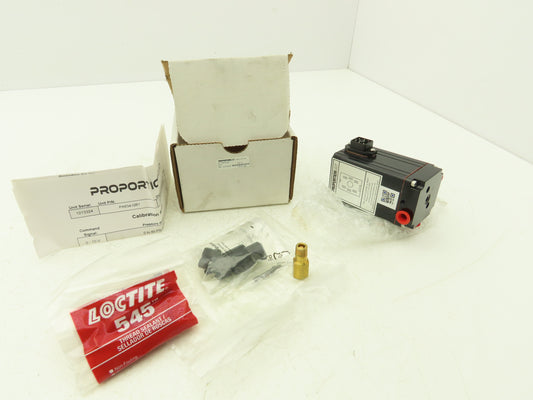 Proportion-Air PA834-QB1 Electro-Pneumatic Pressure Regulator 24VDC 175 psig