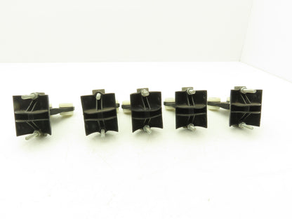 Demag Festoon Flat Cable Trolley Plastic Wheels 2" Cable  Lot of 5