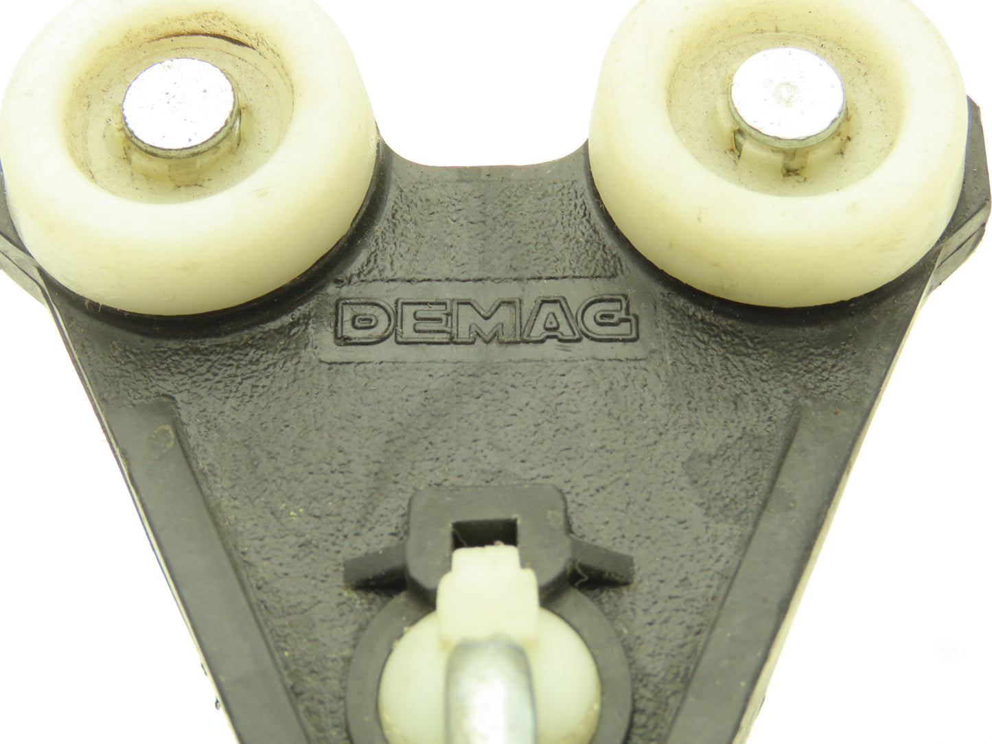 Demag Festoon Flat Cable Trolley Plastic Wheels 2" Cable  Lot of 5