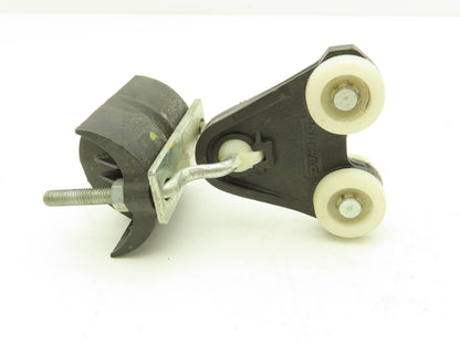 Demag Festoon Flat Cable Trolley Plastic Wheels 2" Cable  Lot of 5
