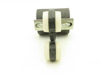 Demag Festoon Flat Cable Trolley Plastic Wheels 2" Cable  Lot of 5