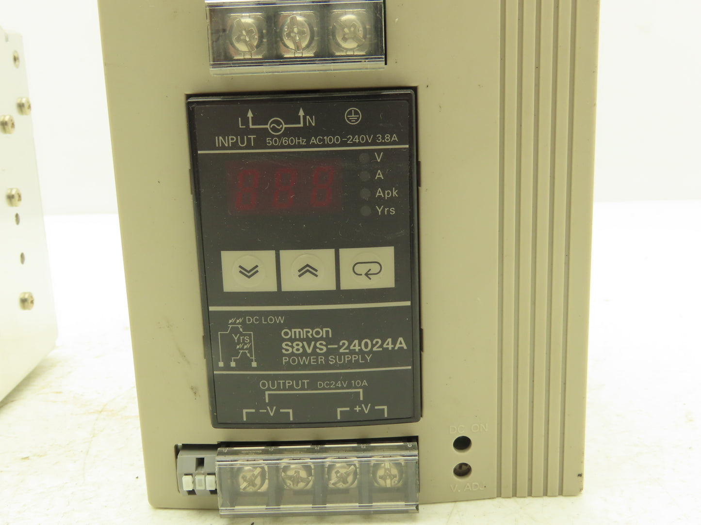 Omron S8VS-24024A Switch Mode Power Supply In 100-240VAC Out 24VDC 10A Lot of 2
