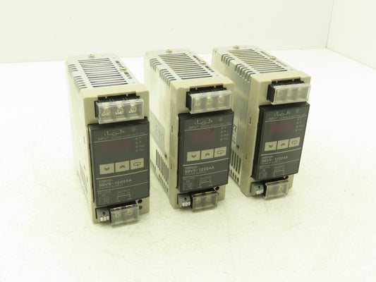 Omron S8VS-12024A Switch Mode Power Supply In 100-240VAC Out 24VDC 5A Lot of 3