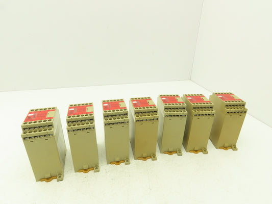 Omron STI G9SA-501 Dual Channel Safety Relay Unit 24VAC/DC Lot of 7