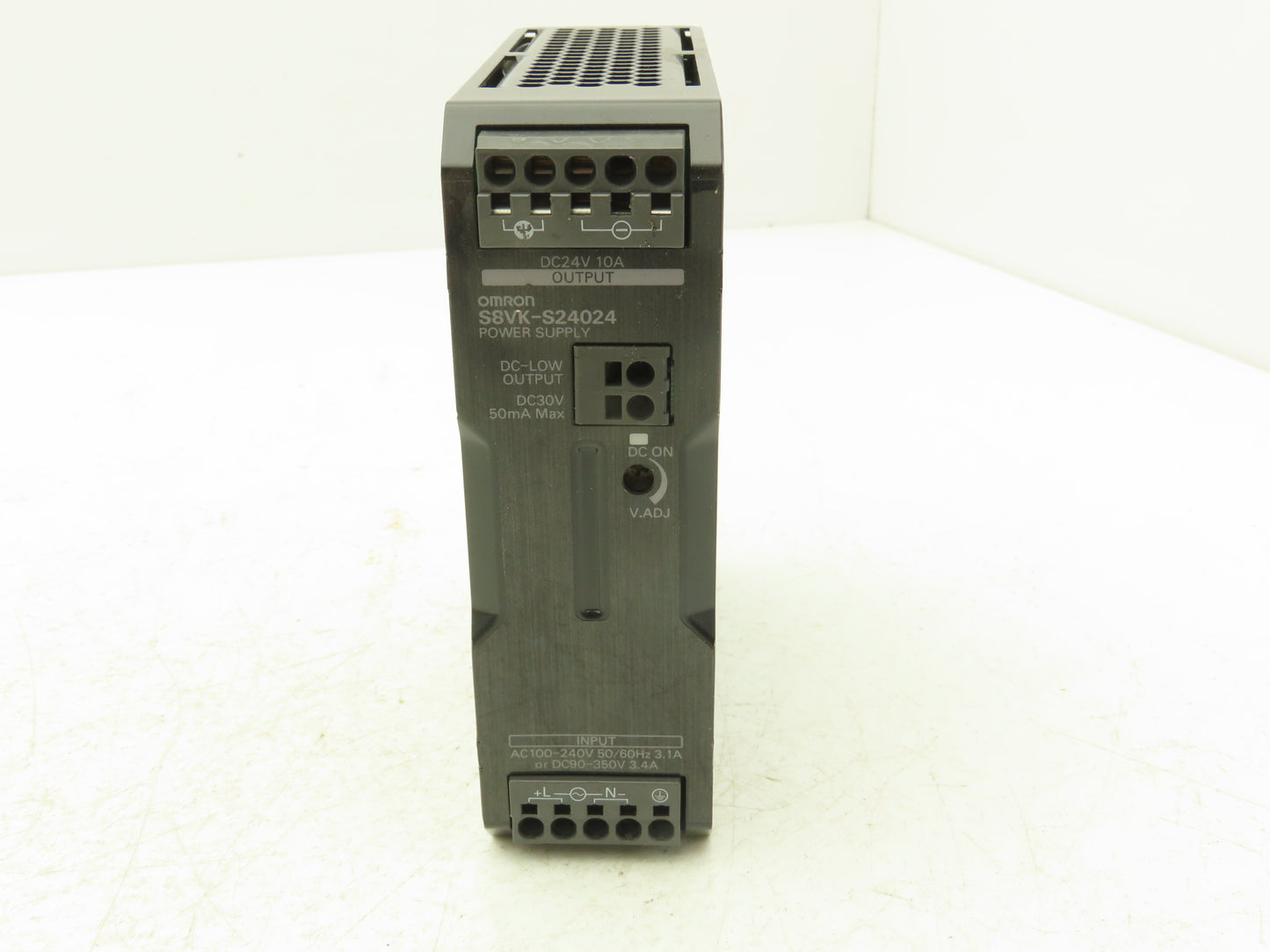 Omron S8VK-S24024 Power Supply 100-240VAC 3.1A In 24VDC 10A Out