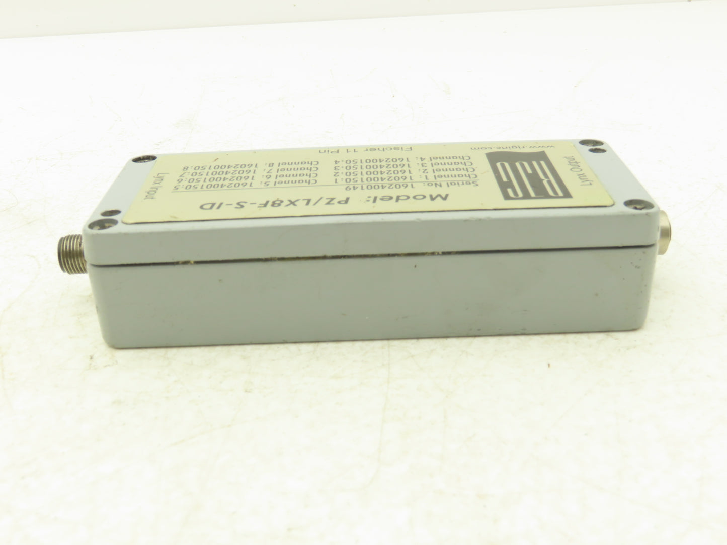 RJG PZ/LX8F-S-ID Vacuum Gauge Transducer Piezo Module 8 Channel