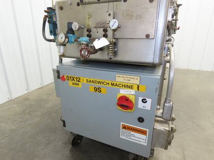 Peters Machinery Biscuit Cookie Capper Sandwich Machine 80"L 480V 3PH