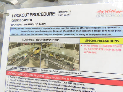 Peters Machinery Biscuit Cookie Capper Sandwich Machine 80"L 480V 3PH