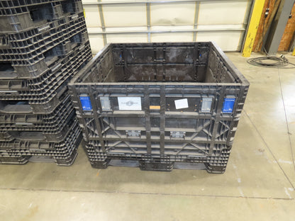 Orbis BulkPak Collapsible Bulk Container Bin 28.7 cu-ft 48 x 44.5" Stackable
