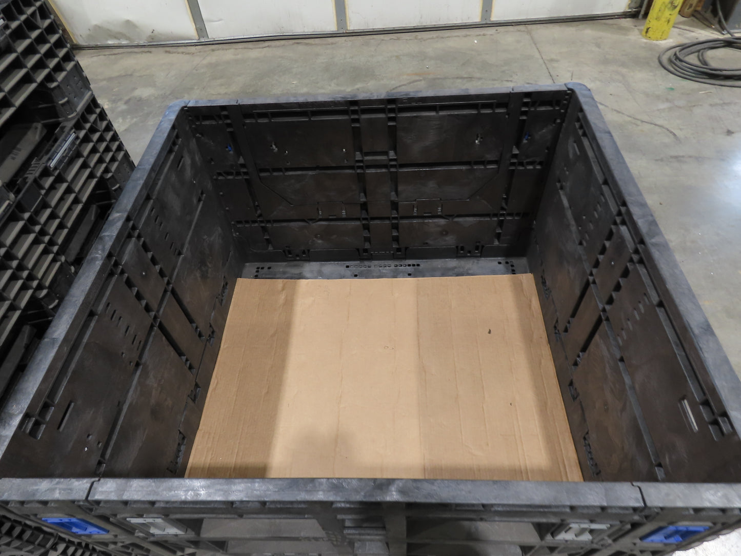 Orbis BulkPak Collapsible Bulk Container Bin 28.7 cu-ft 48 x 44.5" Stackable