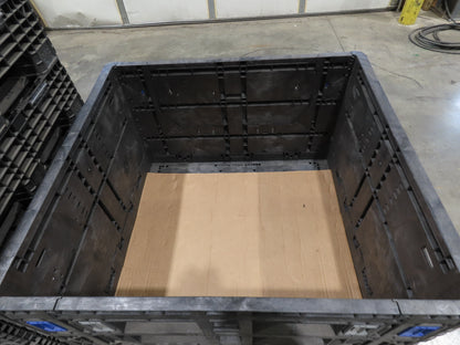 Orbis BulkPak Collapsible Bulk Container Bin 28.7 cu-ft 48 x 44.5" Stackable