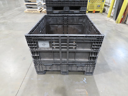 Orbis BulkPak Collapsible Bulk Container Bin 28.7 cu-ft 48 x 44.5" Stackable