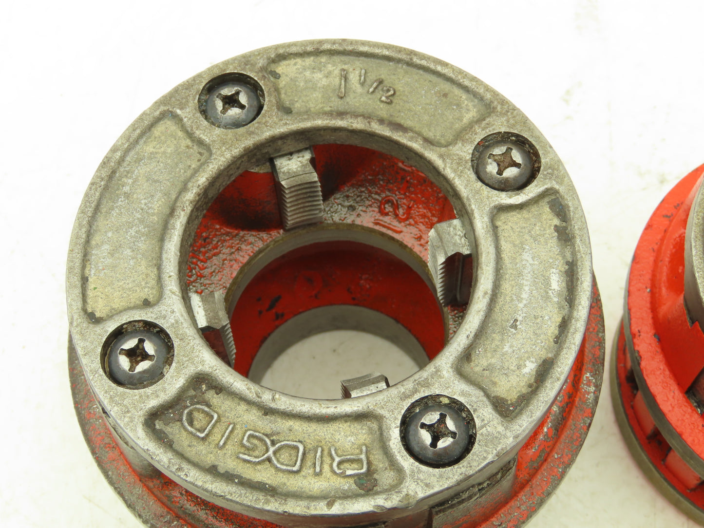 Ridgid 12-R Die Heads With Dies 5 Piece Set For Manuel Ratchet Threader