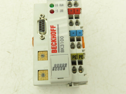 Beckhoff BK3100 Profibus Bus Coupler 24VDC