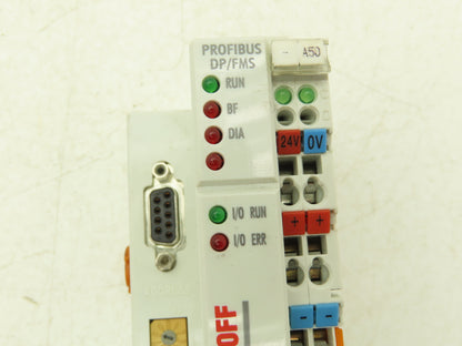 Beckhoff BK3100 Profibus Bus Coupler 24VDC