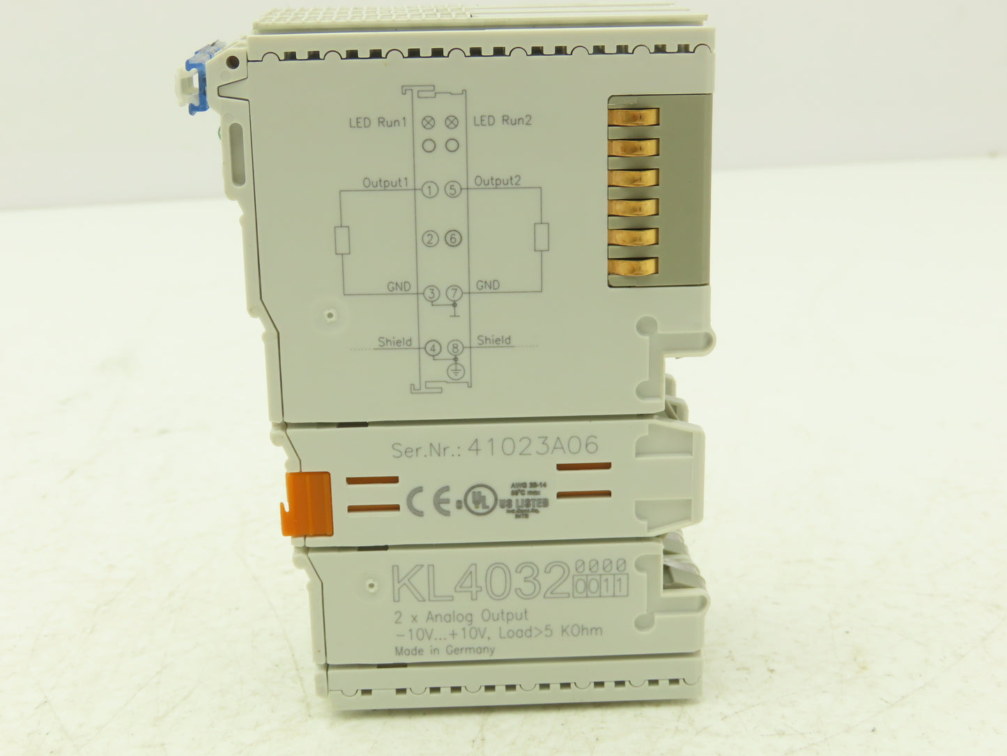 Beckhoff KL4032 Bus Terminal 8-channel digital output 10V Lot of 3