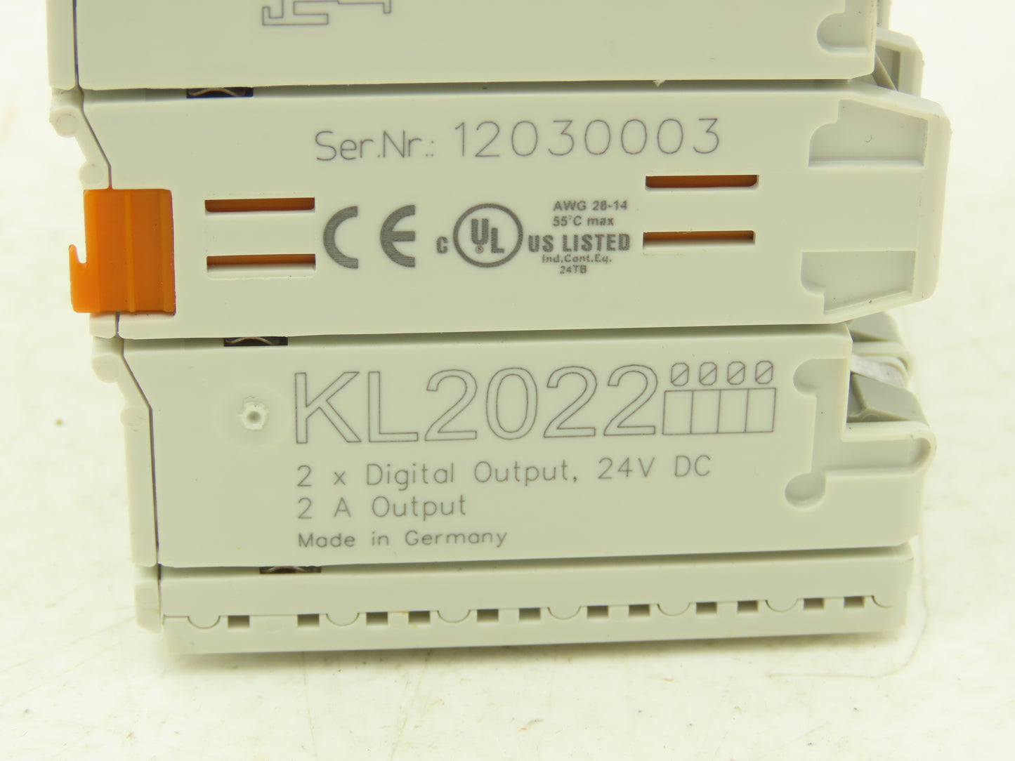 Beckhoff KL2022 Bus Terminal 8-channel digital output 24V Lot of 8