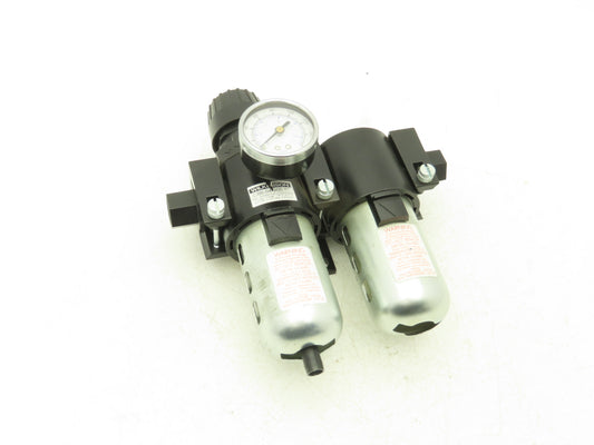 Wilkerson CB6-4-000 Pneumatic Regulator/Filter/Lubricator Guage 1/2" NPT 150PSIG