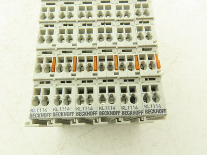 Beckhoff KL1114 Bus Terminal 8-channel digital output 24V Lot of 6