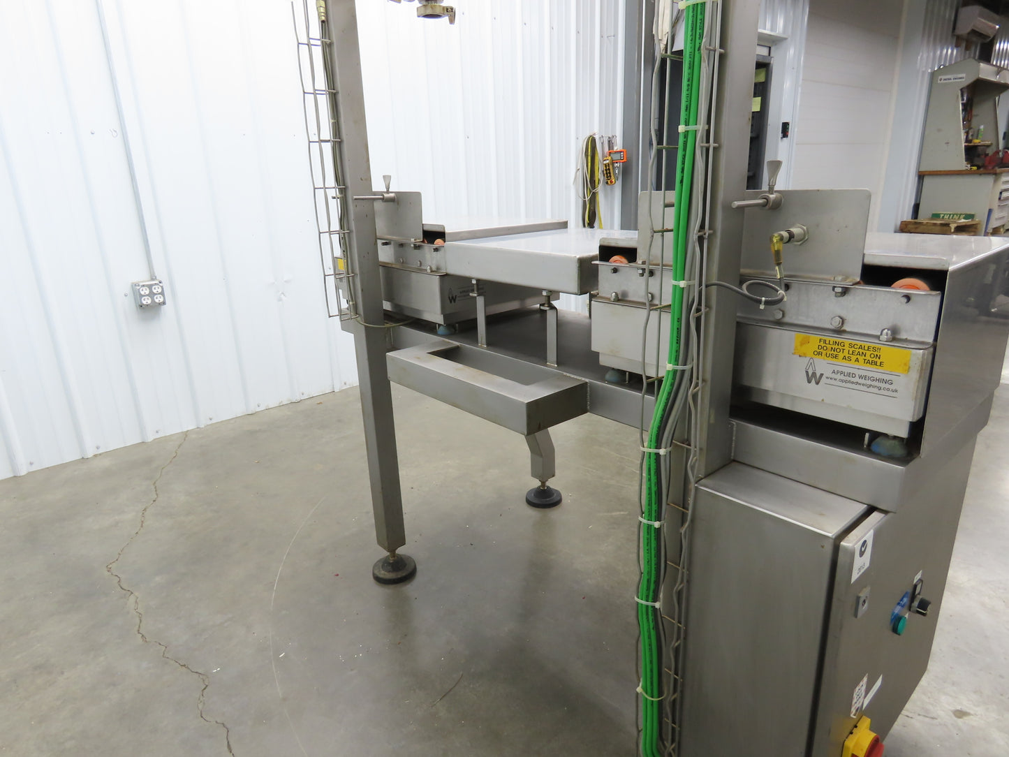 Chemtech Sanitary Dual Liquid Filling Weigh Station Scales 1" Tri-Clamp 115V