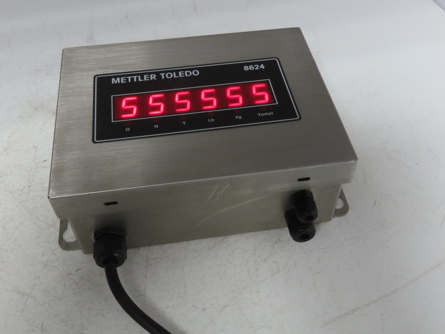 Mettler Toledo 8624 Digital Scale Indicator Readout 120VAC With 5' Cord
