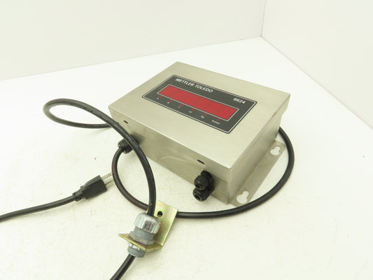 Mettler Toledo 8624 Digital Scale Indicator Readout 120VAC With 5' Cord