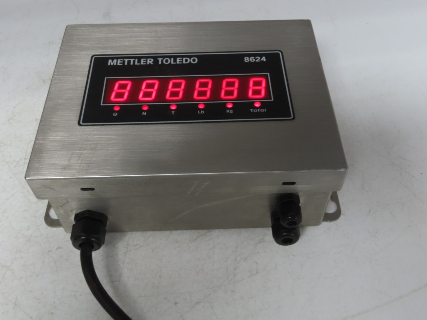 Mettler Toledo 8624 Digital Scale Indicator Readout 120VAC With 5' Cord