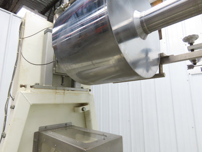 Sollich WEB/WE400 Food Grade Slab Former Compression Cooling Roller 13.75"W 480V