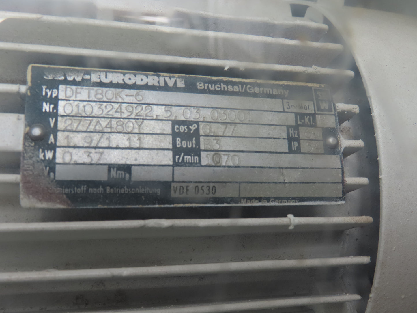 Sollich WEB/WE400 Food Grade Slab Former Compression Cooling Roller 13.75"W 480V